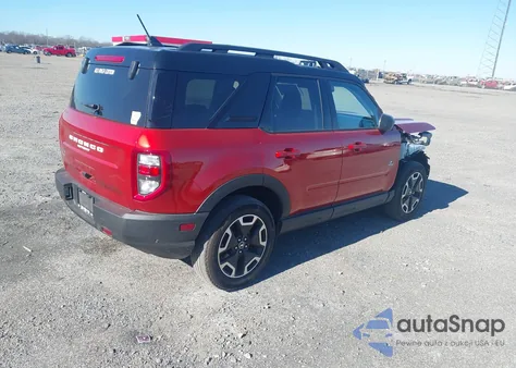 2024 Ford Bronco Sport Outer Banks z USA, uszkodzony, nr VIN 3FMCR9C69RRF72264